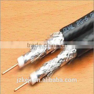 Coaxial Cable rg6 for CATV Sheild Coverage 60%