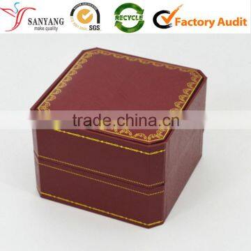 PU Engraved Leather Cover EVA Insert Pillow Rustic Watch Box photo-6