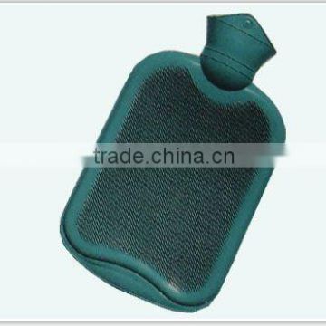 British Standard Natural Rubber rectangle Hot Water Bottle 750ml