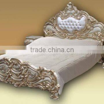 French Victorian Antique Luxury Bed furniture NFB15