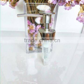 MZ-D09 High Quality Plastic Bathroom Accessories SS Lotion Pump photo-2