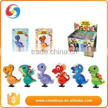 Wind up EVA animal walking dinosaur toy