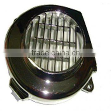 Motorcycle cooling fan cover