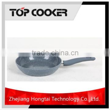 Aluminium forged ceramic marble coating fry pans