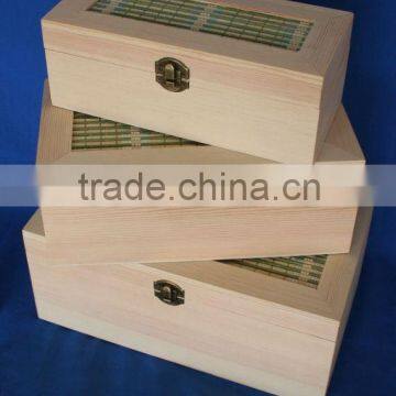 wooden box