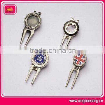 promotional metal golf ball pitch forks