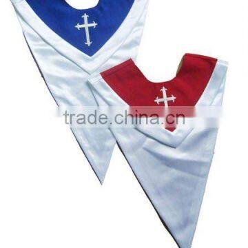 Reversible V Choir Stoles with Border and Embroidery Pattern