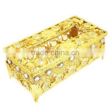 2015 nice design metal table tissue box L835-2