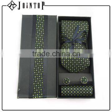 promotional crazy selling top quality tie and cufflink set