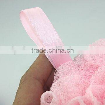 Color Shower Puff Mesh Sponge With Handle,color Change Sponge photo-4