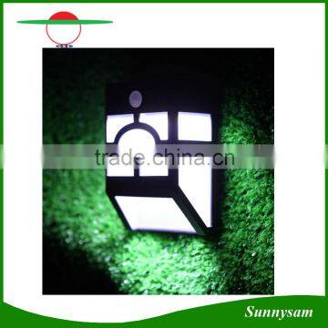 Solar Powered Wall Mount 2LED Lantern LED Solar Light Outdoor Landscape Garden Light Solar Lamp