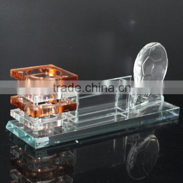 wholesale crystal glass office stationery for your choose