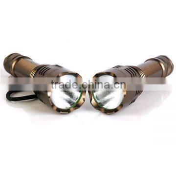 1173 New XM-L T6 LED Aluminum High Power Long Range Hunting Rechargable Torch photo-4