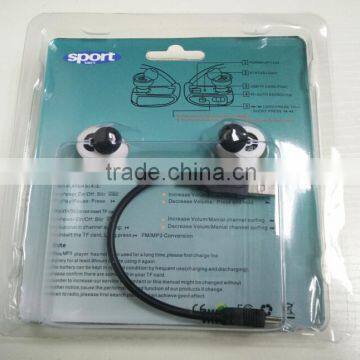 Wireless Headset sport mp3 of factory supply