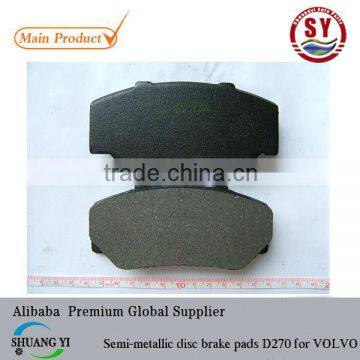 Semi-metallic disc brake pads D270