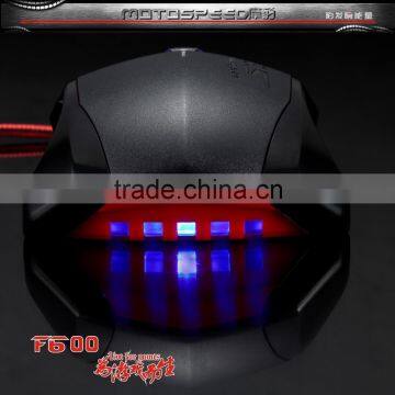 Cool gaming mouse light wired game mouse bulk cheap gamer mouse