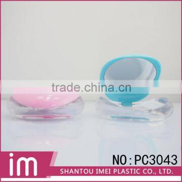 Transparent Cheap Empty Cosmetic Loose Powder Case