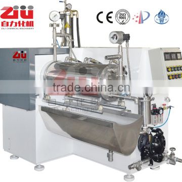 ceramic nano coating ink horizontal mill machine