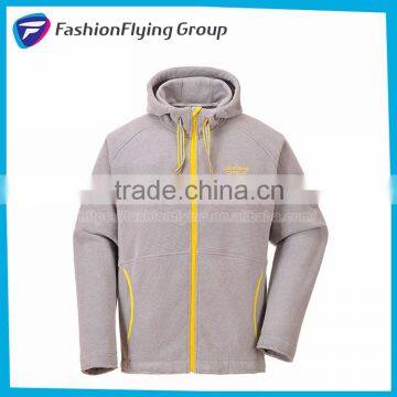 Polar Fleece Outdoor Wholesale Hooded Fleece Jacket