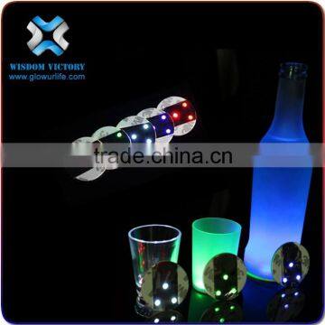 Christmas Color Chaning Sticker LED Coaster,led Sticker Light photo-2