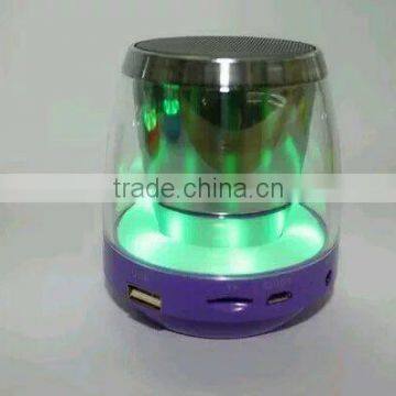 Mini Speaker X28 Wireless Bluetooth Speaker LED light Speaker Hands-free Support TF Card FM USB Flash Disk for samsung