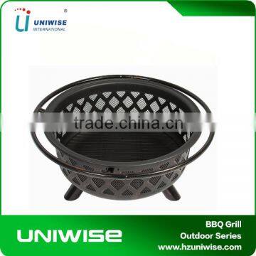 Antique High Quality Round Fire Pit Patio Garden Fireplace photo-2