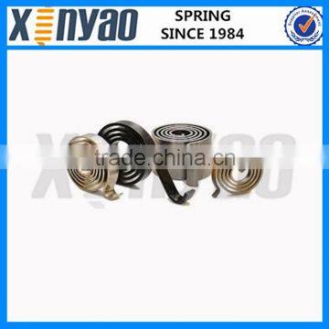 Flat spring spiral twist springs