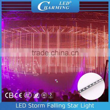 360 degrees led tube 3d falling star light3D rgb tube led