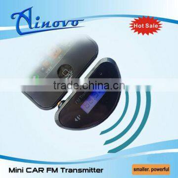 Mini FM Transmitter with LCD-Display for iphone 5