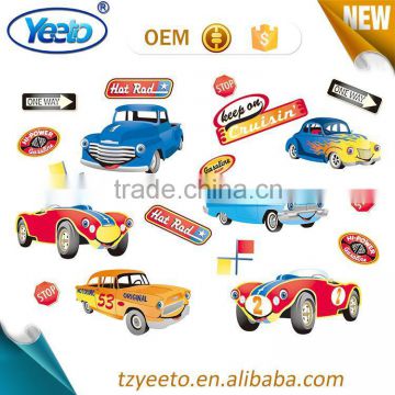 2015 Cartoon Car Design PVC Decoration Book Cover