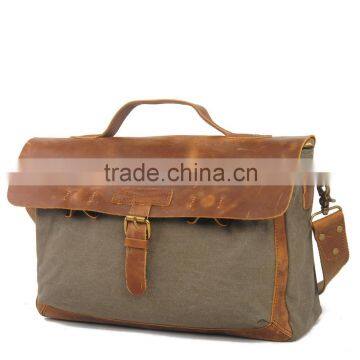 Top sale latest fashion canvas messenger bag laptop messenger bag brand designer laptop messenger backpack bags