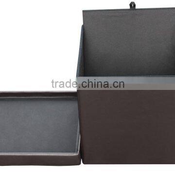 Bedroom Furniture! Colorful Printing Folding Storage Ottoman photo-4