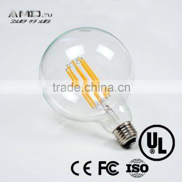 CE UL LED Filament G125 Bulb G45 G80 G95 G125 LED Filament Bulb Light photo-3
