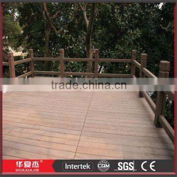 Weather-resistant WPC Wood Plastic Composite Decking Flooring photo-3
