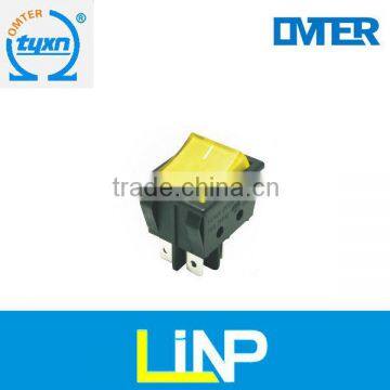 R-210-C5L-BY 16a rocker switch