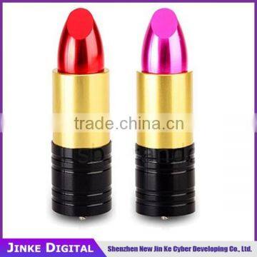 Hot sale bulk cheap price lipstick usb flash drive 16gb