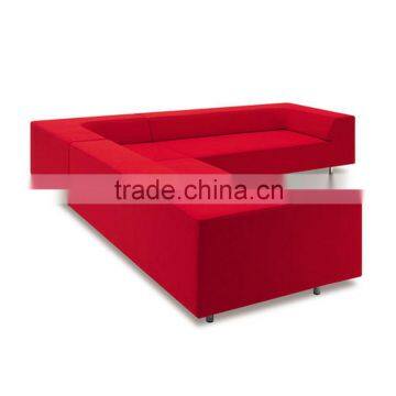 Corner seating booth modern restaurant booth seating YK7046