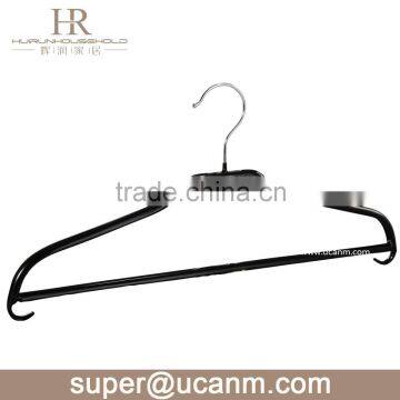 HRD-010 wide shoulder rubber coated coat hanger