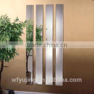 3mm thick Rectangle decorative wall mirror