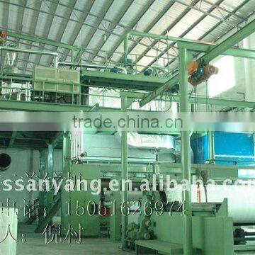 New design with great performance of pp nonwoven fabic making plant