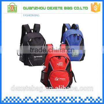 New fashion promotional side mesh sport ladies small backpack