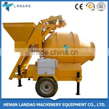 Large capacity mobile smooth cement mixers for sale