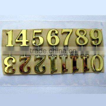 Self Adhesive Clock Numerals, clock numbers, clock parts