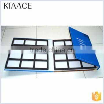 Good quality office style blue new style clamp file folder