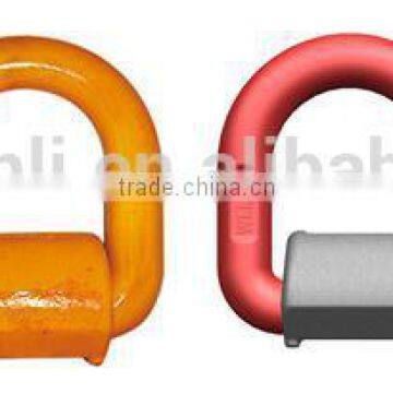 Chain D-SHAPE Ring Heavy Duty Galvanized Surface Mount