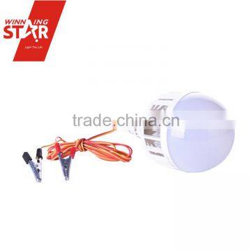 Hot Sale 12V 12W Straw Hat LED Light Bulb with 2m Wire and Clamp