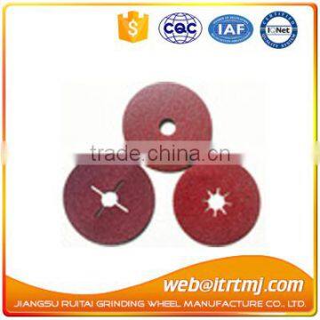 Aluminium oxide Fiber Grinding Discs with Angle Grinder, for wood, metal