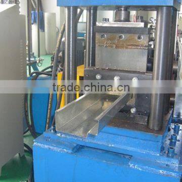 Galvanized Steel Door Frame Roll Forming Making Machine , Aluminum Metal Door Frame Roll Forming Machine Price