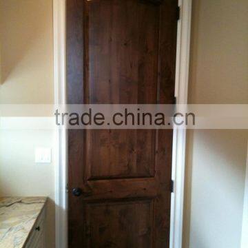 luxury interior mahogany/alder wood door