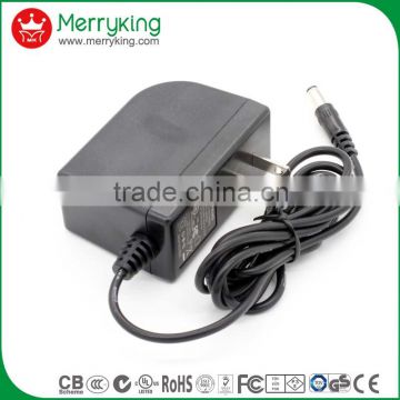 220v to 110v US plug adapter 15V1500mA wall mount 24W switching power adapter with UL/cUL/FCC